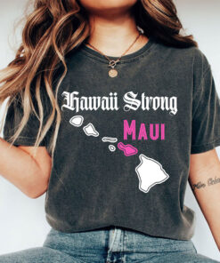Maui Strong Shirt, Lahaina Banyan Tree T-Shirt, Maui Hawaii Shoreline Tshirt