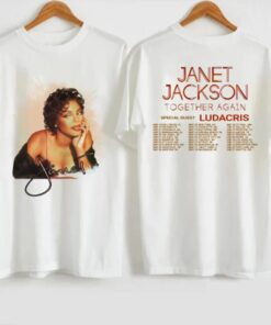 Janet Jackson Together Again Tour 2023 T-Shirt, Janet Jackson 2023 Tour Shirt