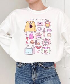 Bee and puppycat Shirt, Puppycat Character Shirt, Puppycat Collection Shirt, Cat Lover Shirt