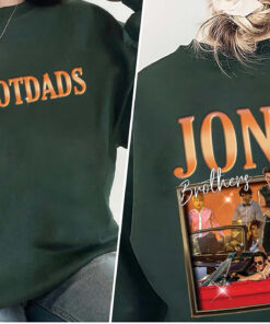 Retro Jonas Brothers 2 sides Shirt, Jonas Brothers Sweatshirt, Nick Joe Kevin Jonas Tour Dates Merch shirt, Five Albums One Night Tour Shirt