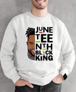 Juneteenth Black King Sweatshirt, Juneteenth Gift For Black, Emancipation Day Shirt