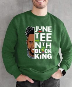Juneteenth Black King Sweatshirt, Juneteenth Gift For Black, Emancipation Day Shirt