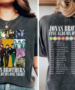 Retro Jonas Brothers The Eras Tour 2 sides Shirt, Jonas Brothers The Eras Tour, Nick Joe Kevin Jonas Tour