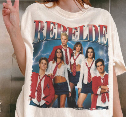 Rebelde Concert Shirt, Soy Rebelde Tour Shirt, RBD Concert Tshirt, RBD Shirt, Rebelde Tour Comfort Color Shirt Hoodie Sweatshirt