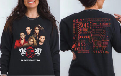 Soy Rebelde Tour 2023 Shirt, Rebelde Tour Shirt 2023, RBD Touring Shirt, Rbd Fans Sweatshirt, RBD Logo Comfort Color Tee