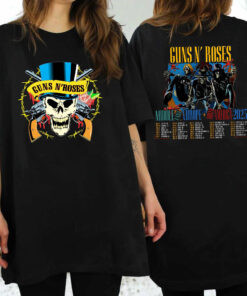 Guns And Roses Shirt, Guns N' Roses 2023 tour shirt, Rock Band Shirt Roses Band