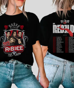 Rbd Rebelde 2023 Rebelde Concert shirt, RBD Tour t shirt, Soy Rebelde T-Shirt, RBD Shirt, Rebelde Tour Shirt