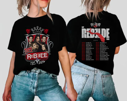 Rbd Rebelde 2023 Rebelde Concert shirt, RBD Tour t shirt, Soy Rebelde T-Shirt, RBD Shirt, Rebelde Tour Shirt