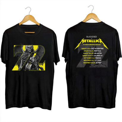 Metallica 72 Seasons 2023 – 2024 World Tour t shirt, Metallica Band Fan Shirt, 72 Seasons 2023 – 2024 World Tour Shirt