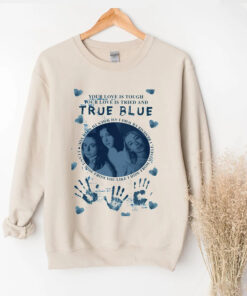 Boygenius True Blue Shirt, Boygenius Sweatshirt, Phoebe Bridgers Shirt, Boygenius Merch, Phoebe Bridgers Shirt