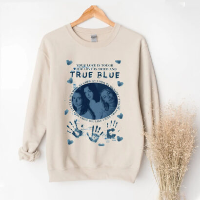 Boygenius True Blue Shirt, Boygenius Sweatshirt, Phoebe Bridgers Shirt, Boygenius Merch, Phoebe Bridgers Shirt