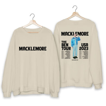 Macklemore The Ben Tour USA 2023 Shirt, Macklemore Tour Shirt, Macklemore The Ben Concert Shirt