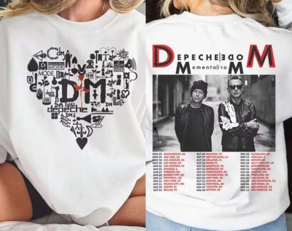 Depeche Mode Memento Mori Tour 2023 Tshirt, Depeche Mode Tour 2023 Tshirt, Music Tour 2023 Tê