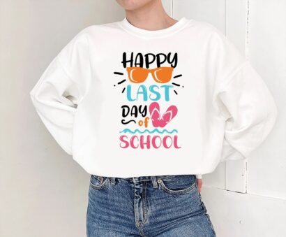 Last Day Of School Shirt, Funny Teacher Shirt, School T-Shirt, End Of School Tee