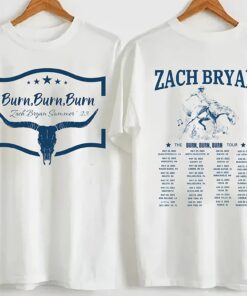 Zach Bryan shirt, Burn Burn Burn, Country Music shirt