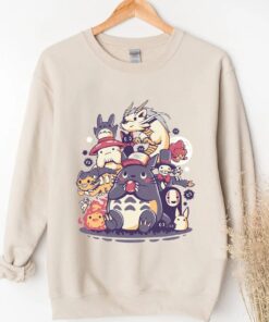 Ghibli Character Shirt, Totoro Shirt, Catbus Shirt, Haku Shirt