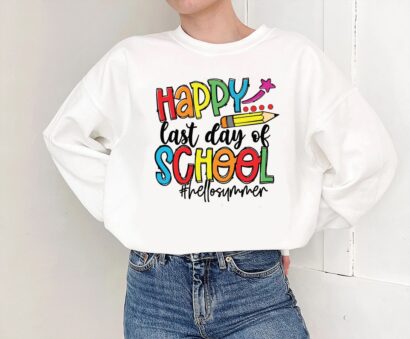 Happy Last Day of School Shirt, Last Day of School Shirt, Teacher Shirt, Teacher Life Shirt