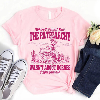 Horses patriarchy tshirt, Barbie movie shirt, Barbenheimer tshirt