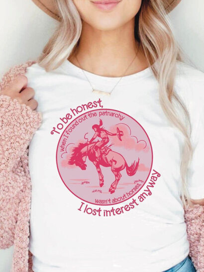 Barbie Patriarchy Horse Shirt, Barbie shirt