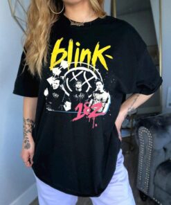 Bl!nk-182 Shirt, Bl!nk-182 Band Shirt, Bl!nk-182 Pop-Punk Band Reunite For World Tour Shirt