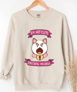 Funny Bee and Puppycat T-Shirt, I'm not Cute I'm Cool As Hell Shirt