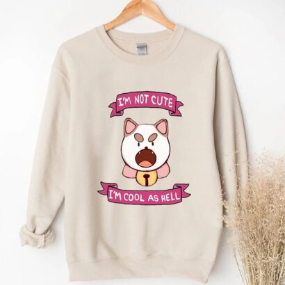 Funny Bee and Puppycat T-Shirt, I'm not Cute I'm Cool As Hell Shirt