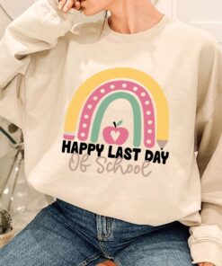 Happy Last Day of School Shirt ,Last Day of School Shirt , Teacher Shirt, Teacher Life Shirt