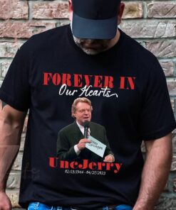 Jerry Springer T-Shirt, Forever In Our Hearts, Talk Show Host Tee, Retro Pop Culture Shirt, 90s Nostalgia Apparel