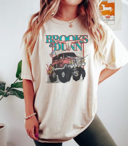 Brooks and Dunn Shirt, Country Music Shirt, Neon Moon Tee