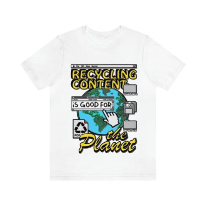 Recycling content is good for the planet shirt, Funny shirt, Trending shirt