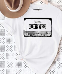 Vintage Janet Jackson Cassette Tape Shirt, Janet Jackson Shirt, Singer Shirt