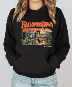 Halloweentown Sweatshirt and Hoodie, Halloweentown and Chill Crewneck, Pumpkin Sweatshirt