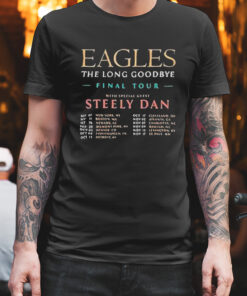 The Eagles tour shirt, Eagles the long goodbye final tour 2023 shirt
