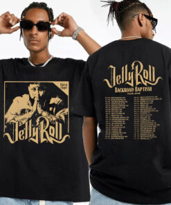 Jelly Roll 2023 Tour Shirt, Jelly Roll Backroad Baptism 2023 Tour Shirt