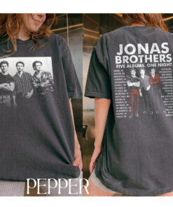 Jonas Brothers tour 2023 shirt, Five Albums One Night Tour Shirt, Jonas Brothers Tour Shirt