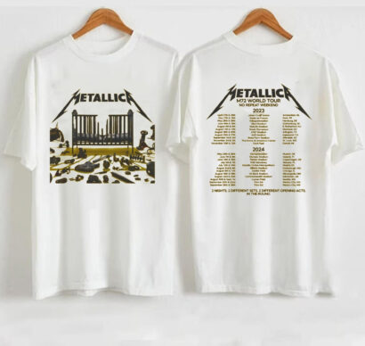 Metallica Tour 2023 Shirt, Metallica Skull Shirt