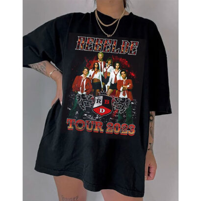 Rebelde Tour Shirt, Soy Rebelde Tour 2023 Shirt, Rebelde Concert 2023 Shirt