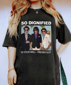 Jonas Brothers tour Shirt, Jonas Brothers funny shirt, So Dignified In Your Well-Pressed Suit Shirt