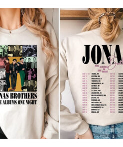 Jonas Brothers tour 2023 Shirt, Jonas Brothers Tour Shirt, Five Albums One Night Tour Shirt