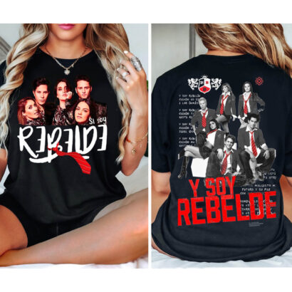 Soy Rebelde Tour 2023 Shirt, Rebelde Concert tshirt, Soy Rebelde Shirt