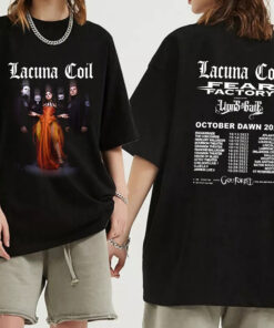 Lacuna Coil 2023 tour Shirt, Lacuna Coil 2023 Dawn US Tour Shirt, Lacuna Coil Shirt