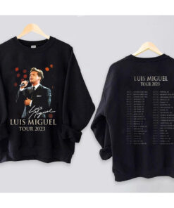 Luis Miguel Tour 2023 Shirt, Luis Miguel Shirt, Luis Miguel 2023 Concert Shirt