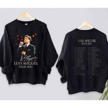 Luis Miguel Tour 2023 Shirt, Luis Miguel Shirt, Luis Miguel 2023 Concert Shirt