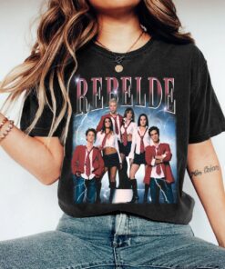 Limited Rebelde Shirt, Vintage 90s Graphic Tee, RBD Concert Shirt, Mexican Men Shirt