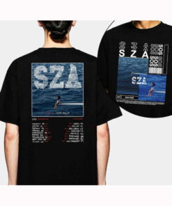 SZA SOS New Album Shirt S.Z.A SOS 2 Side Shirt The S.O.S North American Tour Shirt