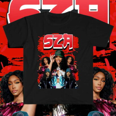 SZA Shirt SZA 90s Shirt , Sza New Bootleg 90s T-Shirt, SOS Fan Merch Music Shirt