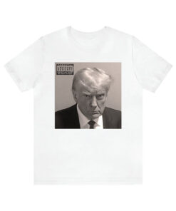 56. Donald Trump Mugshot Tee