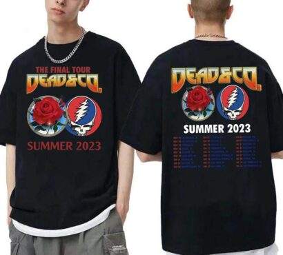 Dead and Company The Final Summer Tour T-Shirt, Dead Co The Final Tour 2023 T-Shirt