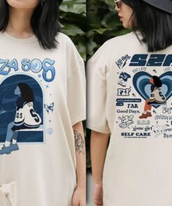 SZA 2 side T-shirt, SZA shirt