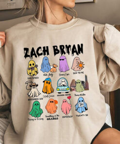 Zach Bryan Ghost Halloween Sweatshirt, Zach Bryan Ghost Hoodie